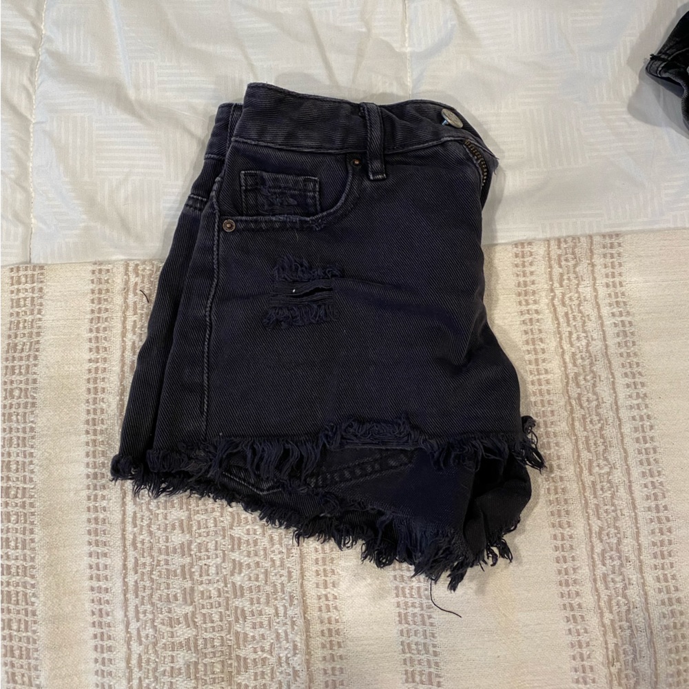 Pacsun high rise festival jean shorts
